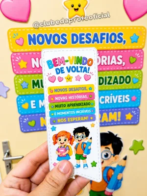 Painel de Porta Bem-vindo de Volta - foto 2 de 9