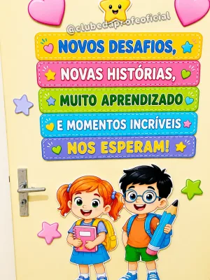 Painel de Porta Bem-vindo de Volta - foto 6 de 9