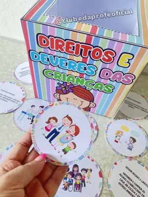 Caixa Direitos e Deveres das Crianças - foto 6 de 7
