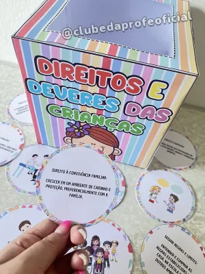 Caixa Direitos e Deveres das Crianças - foto 7 de 7