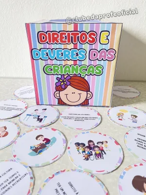 Caixa Direitos e Deveres das Crianças - foto 4 de 7