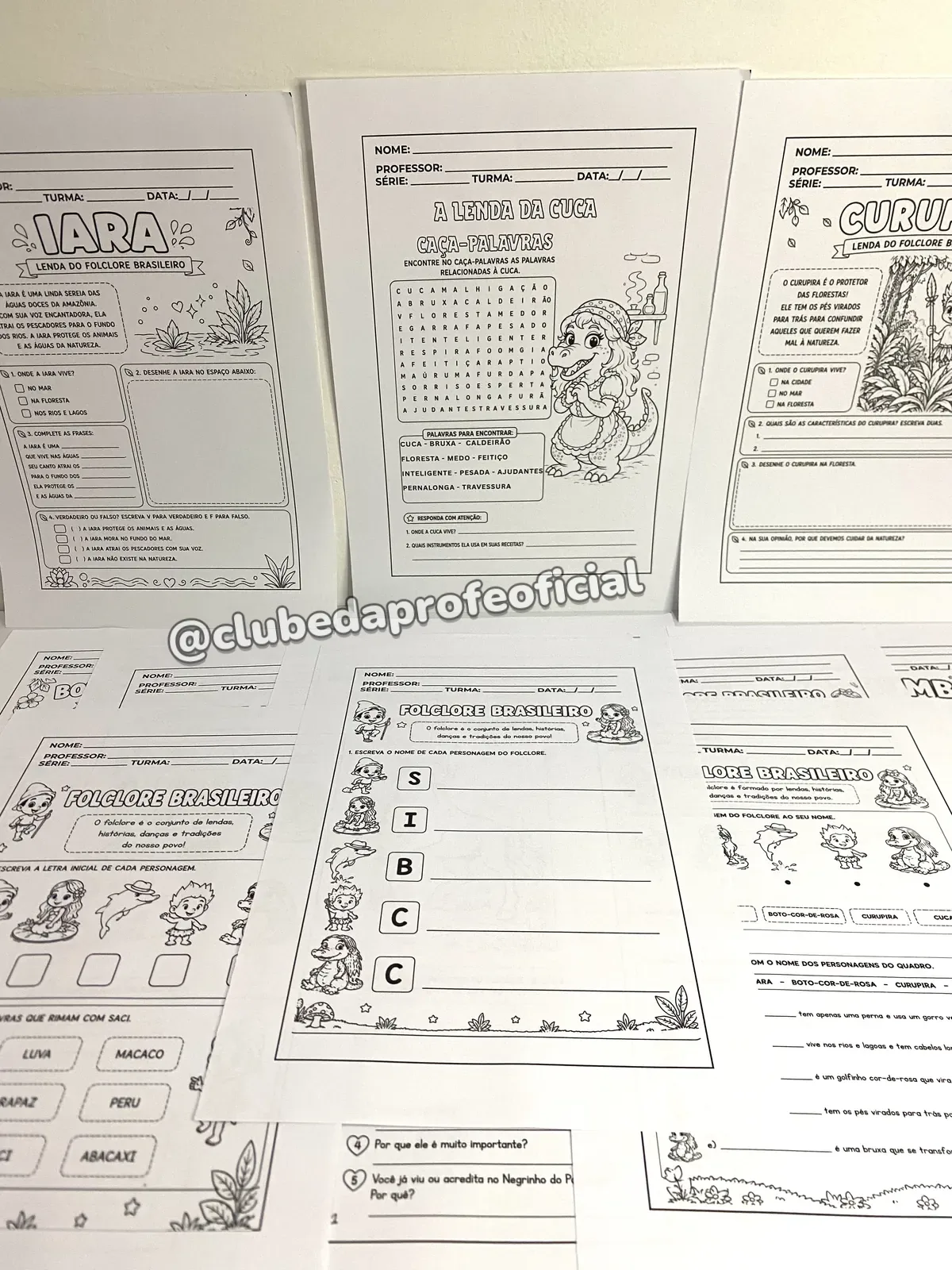 Kit de Atividades de Folclore - foto 1 de 4