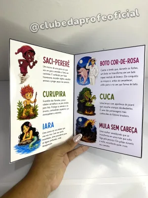 Livrinho Lendas do Folclore Brasileiro - foto 2 de 5