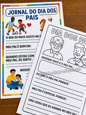 Jornal do Dia dos Pais e Atividades - foto 4 de 4