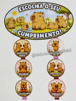 Cumprimento Divertido Capivara - foto 3 de 6