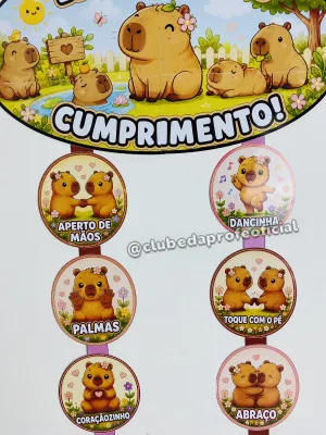 Cumprimento Divertido Capivara - foto 4 de 6