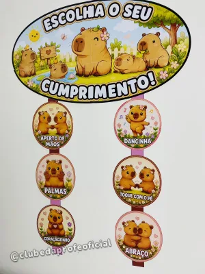 Cumprimento Divertido Capivara - foto 2 de 6