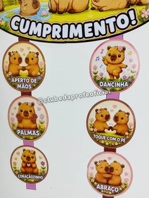 Cumprimento Divertido Capivara - foto 5 de 6
