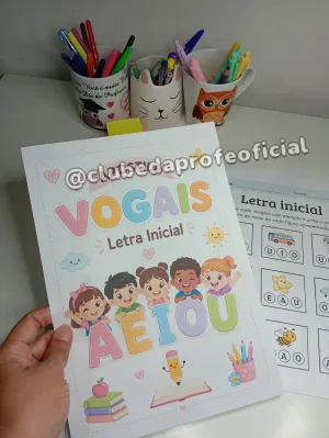 Apostila das Vogais: Letra Inicial - foto 5 de 5