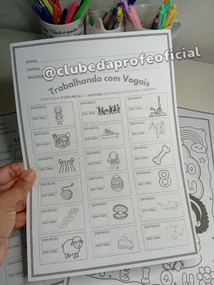Trabalhando com Vogais - foto 7 de 7