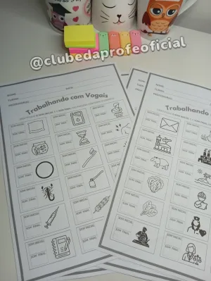 Trabalhando com Vogais - foto 4 de 7