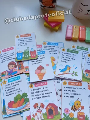 Flashcards para Leitura: Imprensa Maiúscula - foto 9 de 18