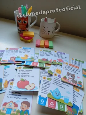 Flashcards para Leitura: Imprensa Maiúscula - foto 2 de 18