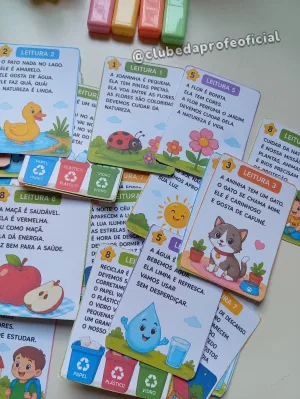 Flashcards para Leitura: Imprensa Maiúscula - foto 3 de 18
