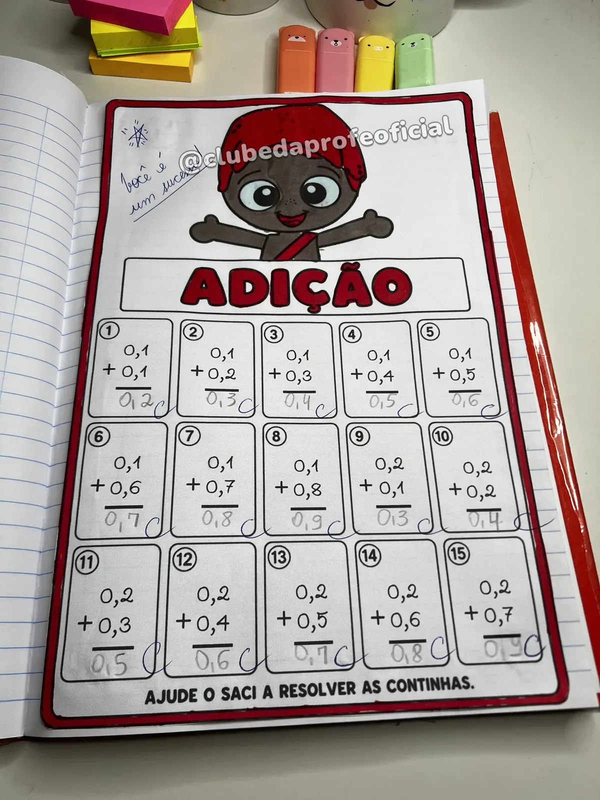 Continhas do Folclore: As 4 Operações para 4º Ano - foto 1 de 9