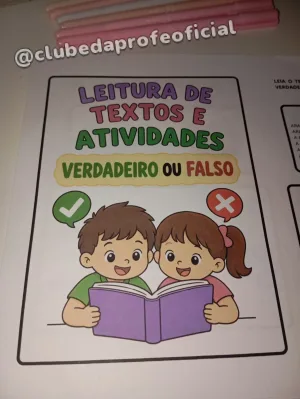 Leitura de Textos e Atividades: Verdadeiro ou Falso - foto 8 de 8