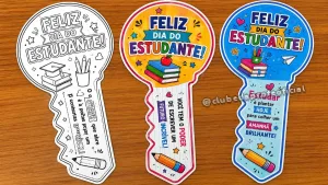 A Chave do Estudante: Lembrancinha para o Dia do Estudante