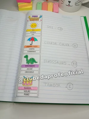 Tiras Pinte o Nome da Imagem - foto 3 de 11