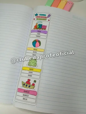 Tiras Pinte o Nome da Imagem