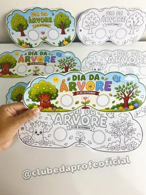 Máscaras Dia da Árvore - foto 4 de 5