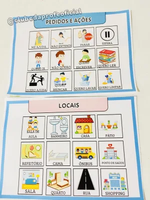 Prancha de Comunicação Alternativa: Vocabulário Completo - foto 3 de 4