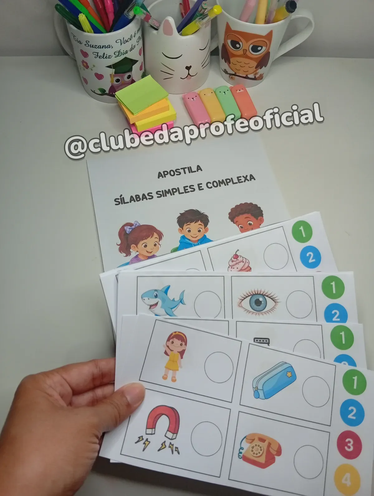 Apostila de Sílabas Simples e Complexas - foto 1 de 6