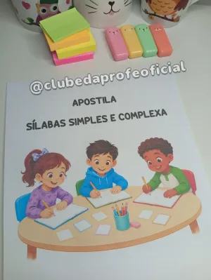 Apostila de Sílabas Simples e Complexas - foto 2 de 6