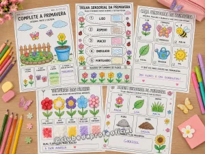 Atividades Sensoriais: Primavera - foto 4 de 5