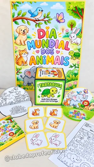 Kit Dia Mundial dos Animais - foto 6 de 8