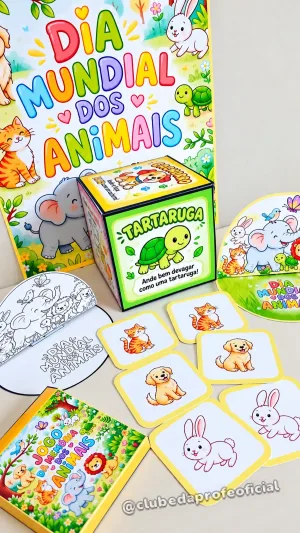 Kit Dia Mundial dos Animais