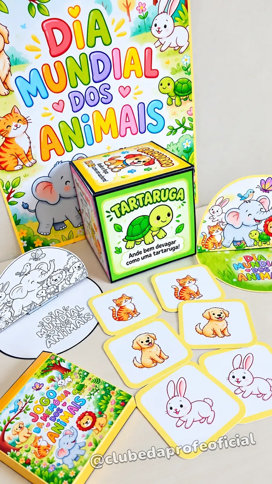 Kit Dia Mundial dos Animais - foto 1 de 8