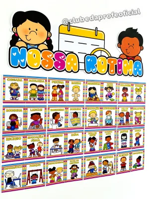 Fichas de Rotina Escolar - foto 2 de 13