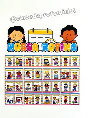 Fichas de Rotina Escolar - foto 1 de 13