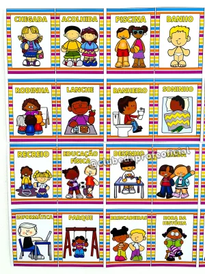 Fichas de Rotina Escolar - foto 6 de 13
