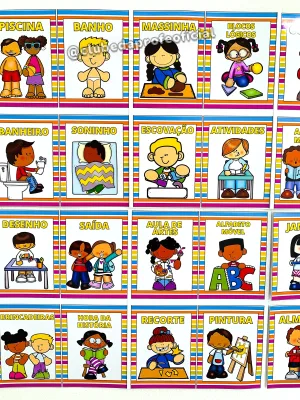 Fichas de Rotina Escolar - foto 7 de 13