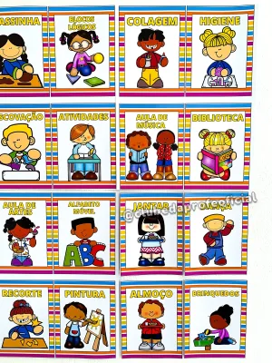 Fichas de Rotina Escolar - foto 8 de 13