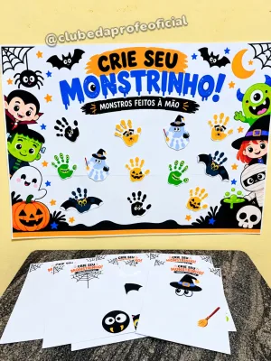 Painel Interativo de Halloween: Crie seu Monstrinho! - foto 6 de 6