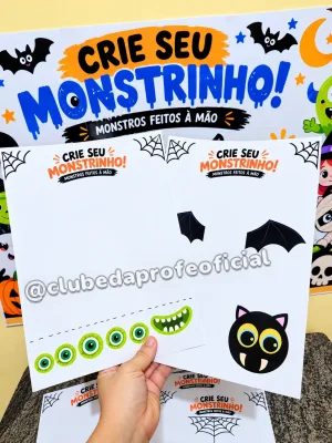 Painel Interativo de Halloween: Crie seu Monstrinho! - foto 4 de 6