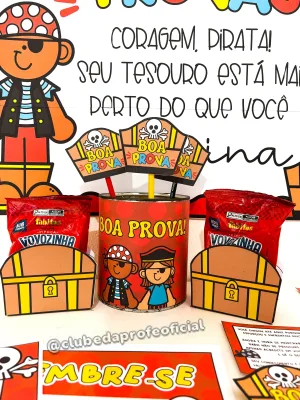 Kit Semana de Provas: Tema Piratas - foto 12 de 13