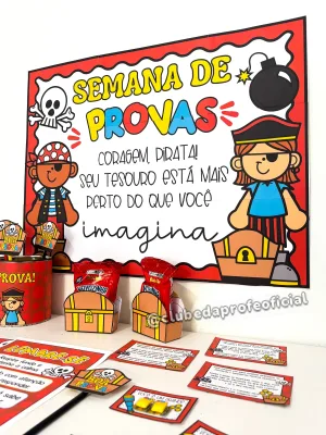 Kit Semana de Provas: Tema Piratas - foto 6 de 13