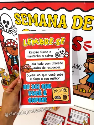 Kit Semana de Provas: Tema Piratas - foto 10 de 13
