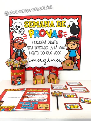 Kit Semana de Provas: Tema Piratas - foto 2 de 13