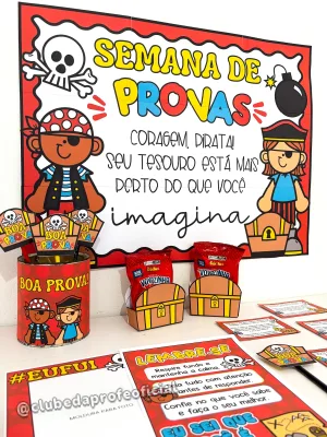 Kit Semana de Provas: Tema Piratas - foto 5 de 13
