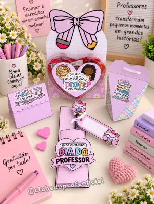 Lembrancinhas para o Dia dos Professores
