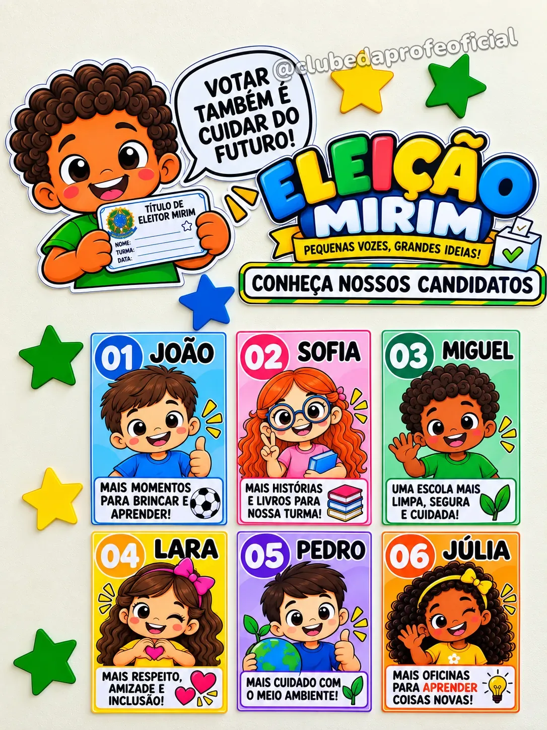 Kit Eleição Mirim - foto 1 de 19