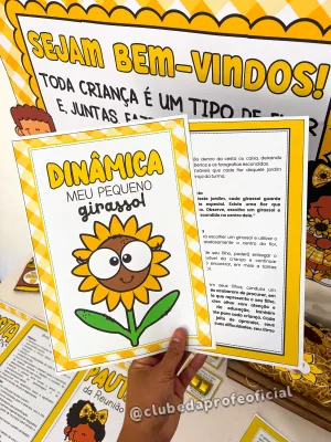 Kit Reunião de Pais Girassol - foto 8 de 17