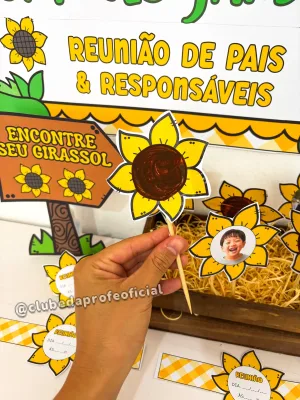 Kit Reunião de Pais Girassol - foto 15 de 17