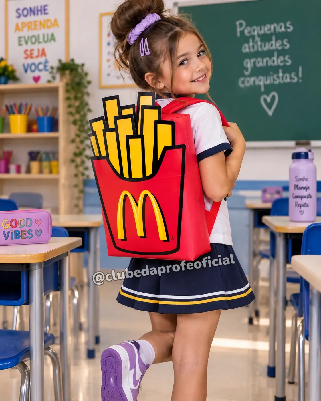 Mochila Maluca Fast Food - foto 1 de 19