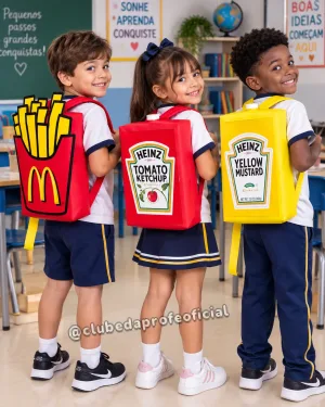 Mochila Maluca Fast Food - foto 3 de 19