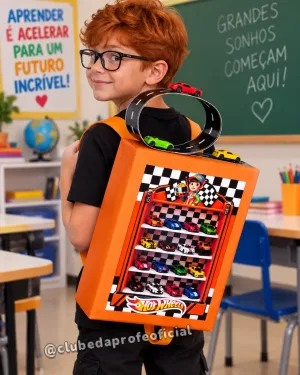 Mochila Maluca Hot Wheels - foto 2 de 12